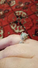 FDLK-Anillo de leopardo con incrustaciones de cristal para mujer, sortija Unisex con personalidad, regalo de joyas de fiesta