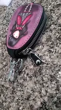 Funda de protección para llaves de coche, bolsa encendedor con dibujos animados para hombre y mujer, Porta Chaves y monedero