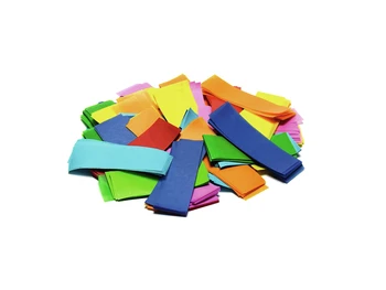 

TCM FX Slowfall Confetti rectangular 55x18mm, multicolor, 1kg
