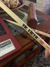 Baquetas profesionales de madera de nogal 5A, instrumento Musical de tambor 7A, un par