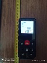 Measuring-Tape Rangefinder Roulette Laser-Distance-Meter Metro Trena Mileseey Electronic