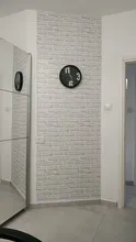 Contact-Paper Decorative-Wallcoverings Faux-Brick Peel-And-Stick Self-Adhesive Bathroom