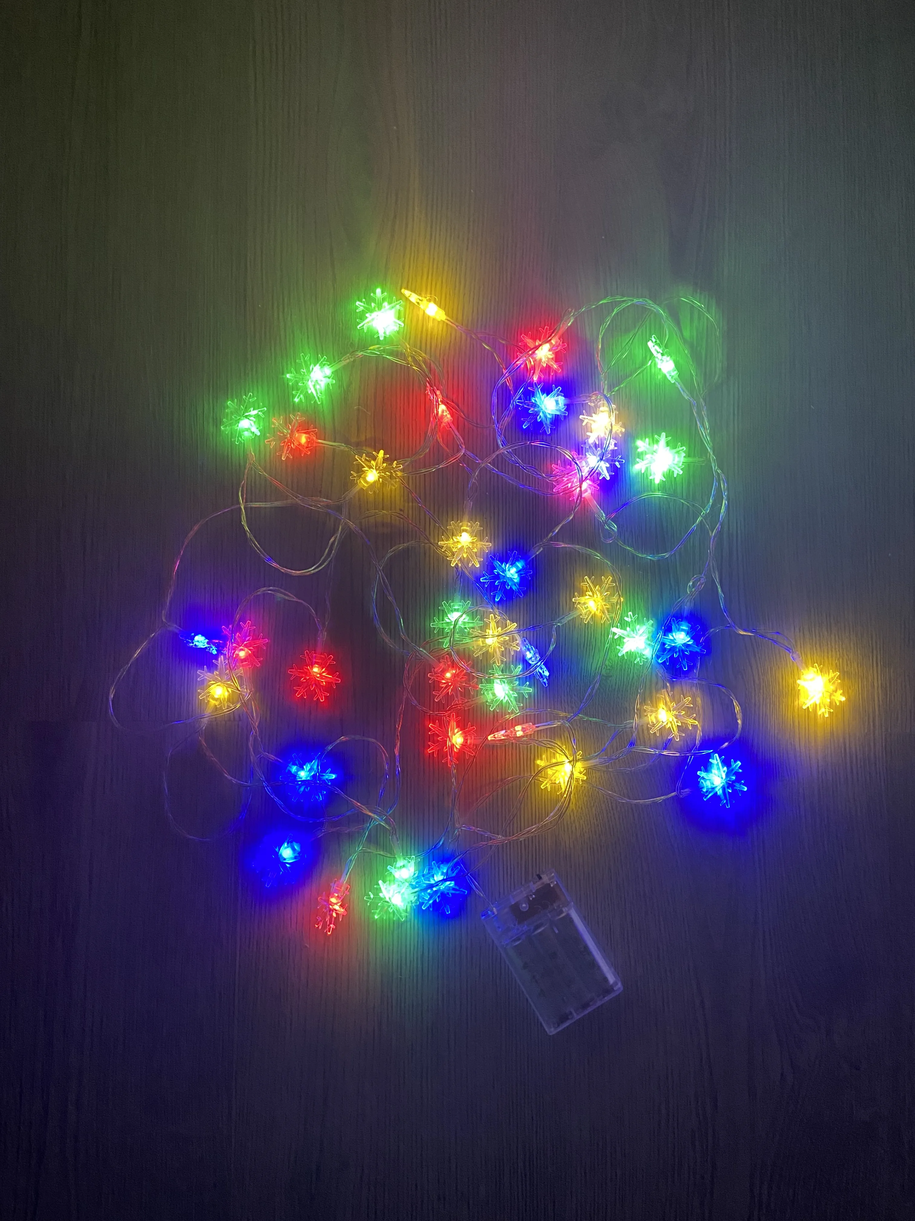 Рисунок 3 - Гирлянда снежинки на новый год