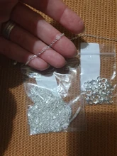 5 metros 1,5, 2,0, 2,5mm Oval cadenas para fabricación de joyería DIY suministros de pulsera de collar de cadena de resultados