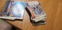 Cartas de Tarot de la Rueda Dorada, juego de mesa completo en inglés, juguete para juego de mesa, amigo, fiesta, póquer, adivinación, 78 Uds.