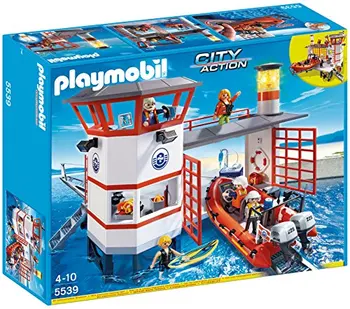 

PLAYMOBIL Coast Guard-station with Lighthouse, playset (5539)