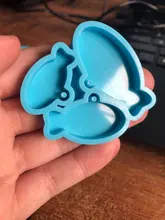 Etiqueta colgante para mascotas, molde de silicona para manualidades, artesanías, herramientas de fundición de joyería, colgantes, molde de resina Epoxy