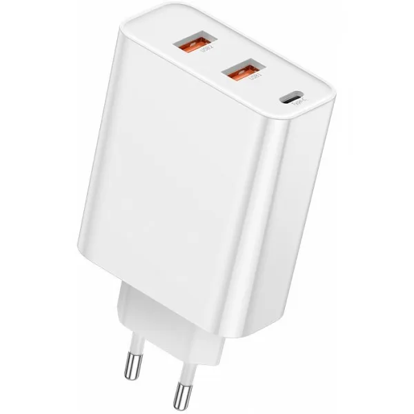 Сетевое зарядное устройство Baseus PPS three output quick charger 60W EU CCFS-G02(Белый