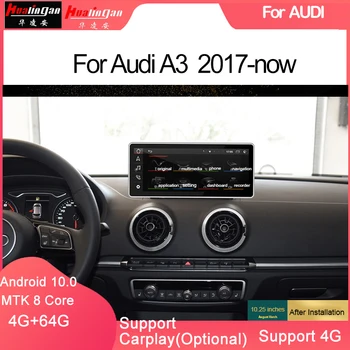 

Hualingan For10.25"Blu-ray Anti-glareAudiA3 MMI 2G 3G Car Stereo Multimedia Android Screen Mirroring AHD Camera Aux