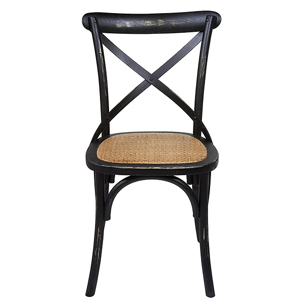 Современный деревянный обеденный стул Elm(45X42x88 см) BigBuy Home