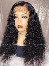Pelo de la princesa de la onda de agua 3 mechones con cierre Remy extensiones de cabello humano mechones con cierre brasileño extensiones de pelo ondulado mechones con cierre