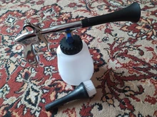 Tornador-pistola de limpieza Tornado para coche, herramientas de limpieza en seco, pistola de lavado de coche con cepillo, limpieza Interior y Exterior de coche