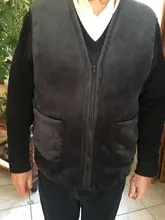 Chaqueta informal sin mangas para hombre, chaleco polar cálido de terciopelo grueso, sin mangas, ropa 5XL, Otoño e Invierno