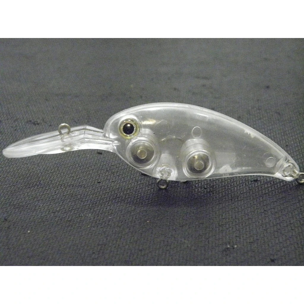 

wLure 15g Deep Diving Unpainted Crankbait Lure Body Tough Built Sea Fishing Bait 10 Lures for Lure Painting Hobby UPC255