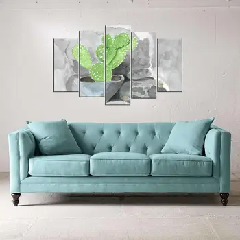 

Cactus Themed 5 Piece Mdf Table