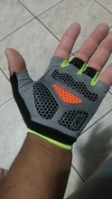 AOLIKES-guantes de ciclismo antideslizantes, para acampar, senderismo, gimnasio, Fitness, medio dedo