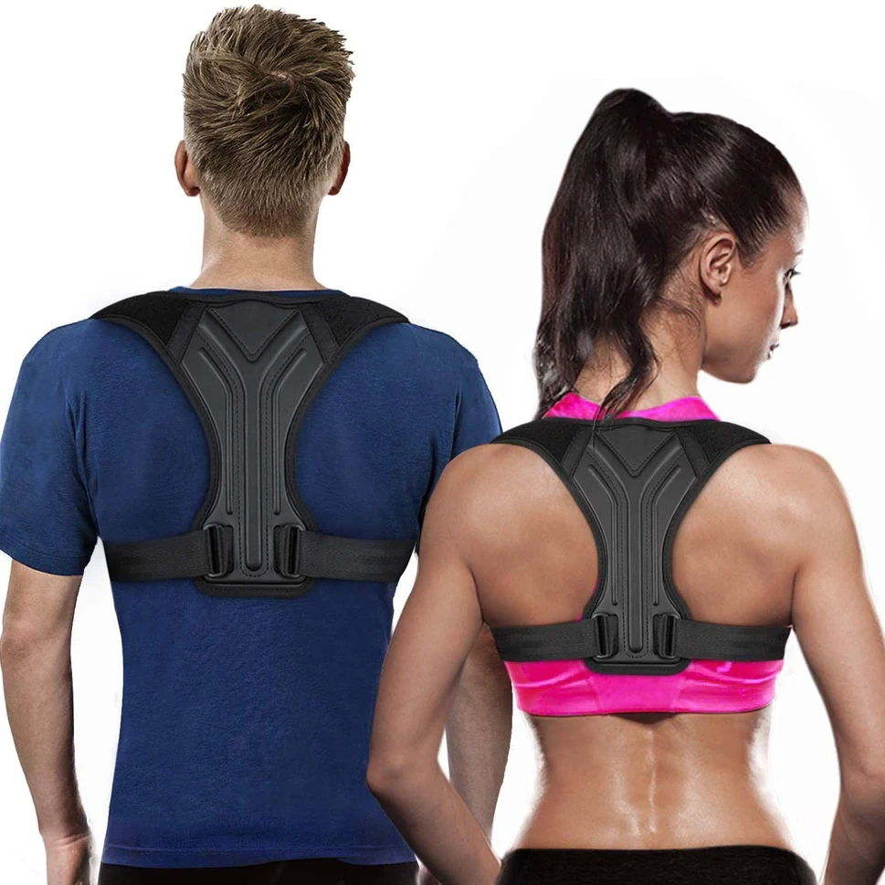 Medical Back Posture Corrector Prevent Hunchback Adjustable Brace Support Belt Spine Shoulder Lumbar Corset Correction | Красота и