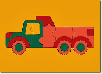 

Mozaika "fold the picture" • truck