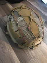 IDOGEAR-funda de casco táctico para casco marítimo, con bolsa de batería NVG, para caza, 3812