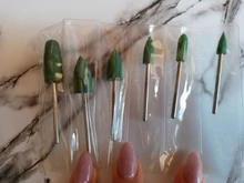 ERUIKA 6 unids/set de goma del taladro del clavo de fresado para manicura poco Flexible pulidora máquina Archivo de clavo eléctrico herramientas de arte