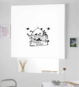 

Blind Iroa roll with drawing/Sweet Home! ROLLER BLINDS TRANSLUCENT! (WHITE 100X175)