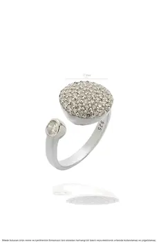 

Zircon Cubic Zirconia Silver Women 'S Ring