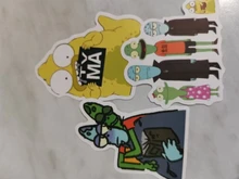 50 Uds de dibujos animados Solar opuestos temporada pegatinas monopatín DIY teléfono guitarra portátil equipaje clásico Graffiti Cool etiqueta juguete de niño