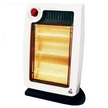 

Electric Halogen Heater Grupo FM H20 1200W White/black