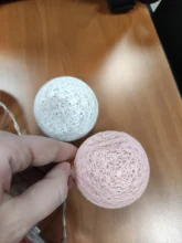 Led-String Chain Ball-Light Garland Party-Decoration Patio Wedding Christmas Halloween