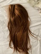 Uwigs 28 30 pulgadas #4/27 destacar de pelucas de cabello humano 13x4 Ombre hueso recto peluca con malla frontal pelucas de cabello humano para las mujeres negras