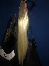 MANWEI24 pulgadas cabello Natural hilo Invisible en extensiones de cabello sintético No Clip con Secrect línea fácil adjuntar cabello halo