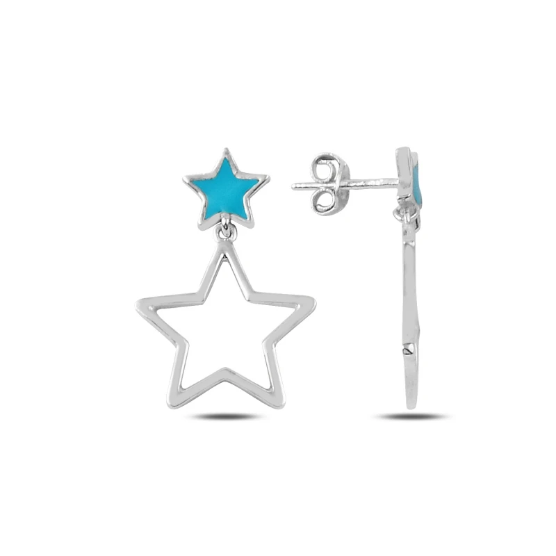 

Armagano Cabochons Star Dangle Earrings