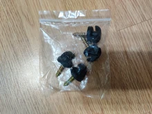 4 Pcs Universal Car Rear Trunk Envelope Cargo Net Tie Down Hook Ring Loop Hanging