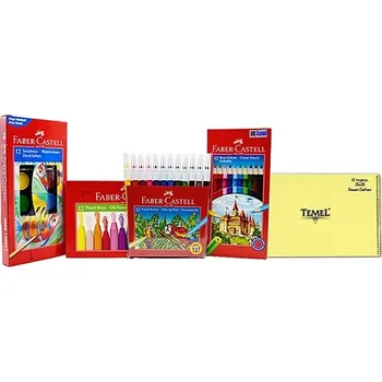 

Faber-Castell 4'lü Paint Set + Painting Book