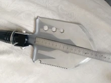 Pala y azadón militar plegable multifunción, 67cm, herramientas de jardín al aire libre, equipo de Camping, herramienta de excavación de Seguridad de Defensa