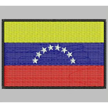 

Bandera VENEZUELA para mascarilla parche bordado Iron patch toppa ricamata gestickter patch patch brode