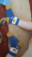 5 par/lote NIÑOS Calcetines de algodón Otoño Invierno primavera niños niñas caliente calcetines tira con dibujos deportes Calcetines