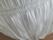 Faldas Largas Pleated-Skirt Pearl Silk Elegantes Korean-Style Slippery Elastic-Waist