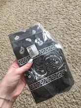 Bandana de estilo Hip Hop para hombre y mujer, gorros deportivos de Cachemira, Bandana para muñeca, diadema con cabezal con dos caras, pañuelo para la cabeza