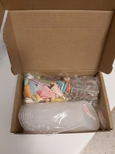 Kit de 90 piezas de acrílico para fabricación de llaveros, llavero de acrílico transparente en blanco y coloridos colgantes de borlas para proyectos de bricolaje