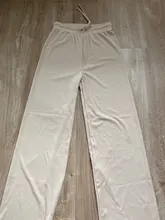 Pantalones de cintura alta suaves y cómodos para mujer, pantalón informal hasta el tobillo de seda helada, primavera y verano, novedad de 2021