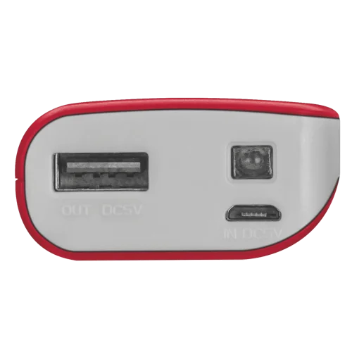 Внешний аккумулятор Powerbank 21226 Trust PRIMO 4400mAh красный