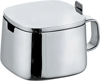 

A Alessi-A404-sugar bowl stainless steel 18/10 glossy. Tableware