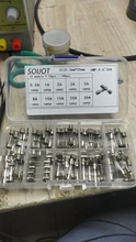5x20mm-Fuse Assorted-Kits Fast-Blow 1A 5A 20A 3A 8A 100pcs/Lot-Set-Kit DIY