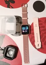 Reloj inteligente de moda para hombre y mujer, reloj de pulsera deportivo electrónico para Android IOS, cuadrado, con horas, 2020