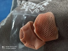 Plantillas almohadillas para suelas para mujeres zapatos de tacón alto antideslizantes protección alivio del dolor pies ampolla cuidado de los dedos de los pies insertar silicona suave gel de la mitad de la yarda Invis