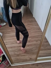 2 unids/set sin Traje de deporte de las mujeres gimnasio de entrenamiento de manga larga de ropa de Fitness Top y mallas con fruncido en la parte de atrás de Yoga conjunto
