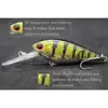 wLure 7g 5cm Lightweight Deep Water Diver 3-4 Meters Tight and Fast Wobble Epoxy Coating Treble Hooks Crankbait Lure C549 ► Photo 2/6