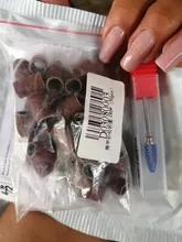 Ladymisty-Bandas de limado de manicura, accesorios para máquina de clavos eléctrica, brocas, removedor de Gel de uñas, 80/120/180 pulgadas, 50 Uds.