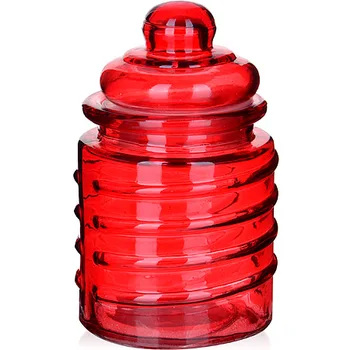 

Jar for bulk 250 ml glass red Mayer & Boch 27080-1